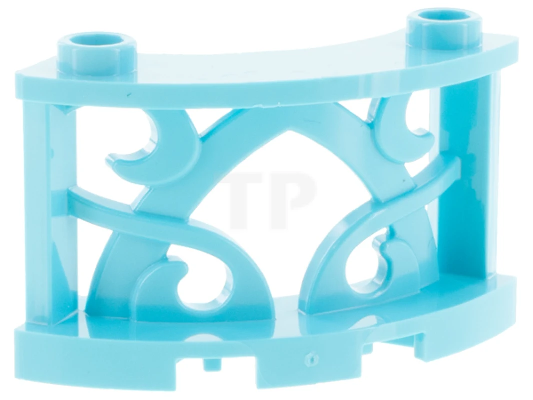 LEGO&reg; 6349777 - 41823 - Fence 3 x 3 x 2 Round - Ornamented