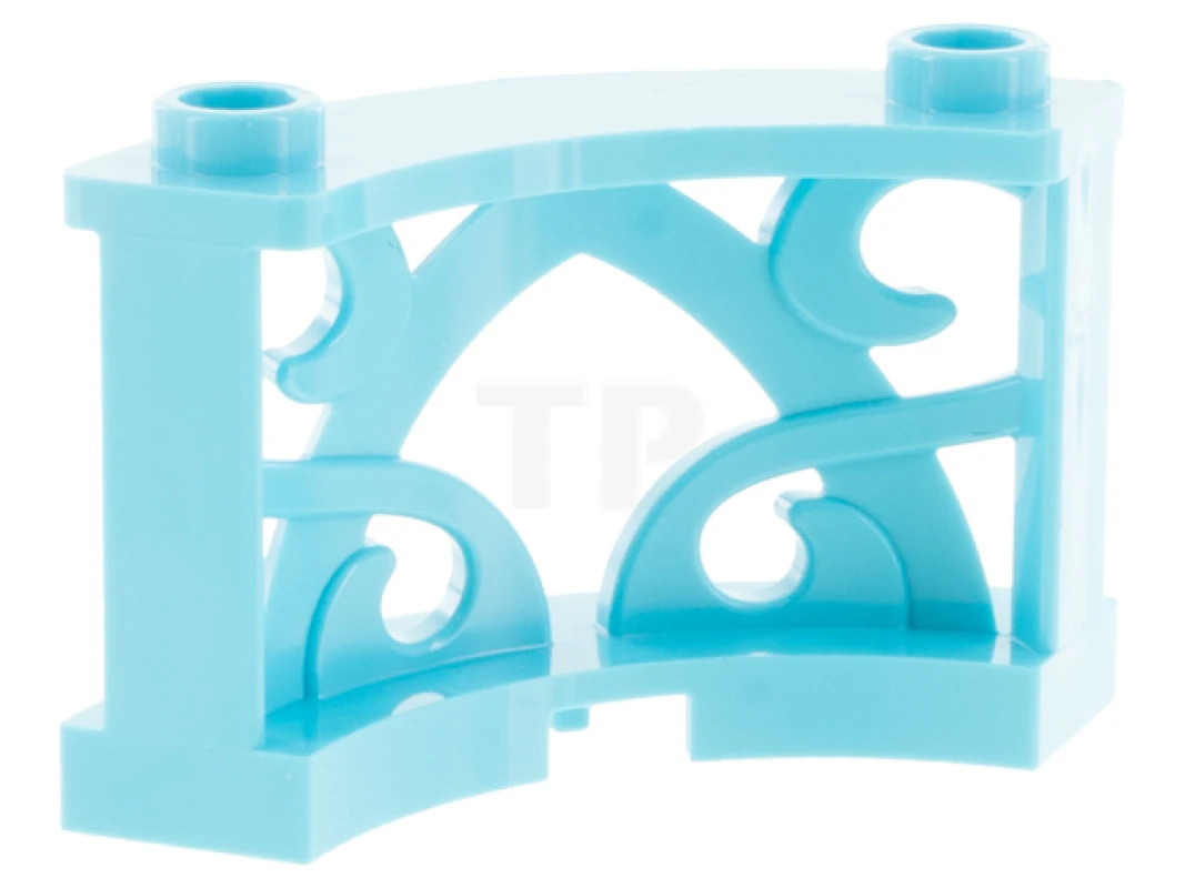LEGO&reg; 6349777 - 41823 - Fence 3 x 3 x 2 Round - Ornamented