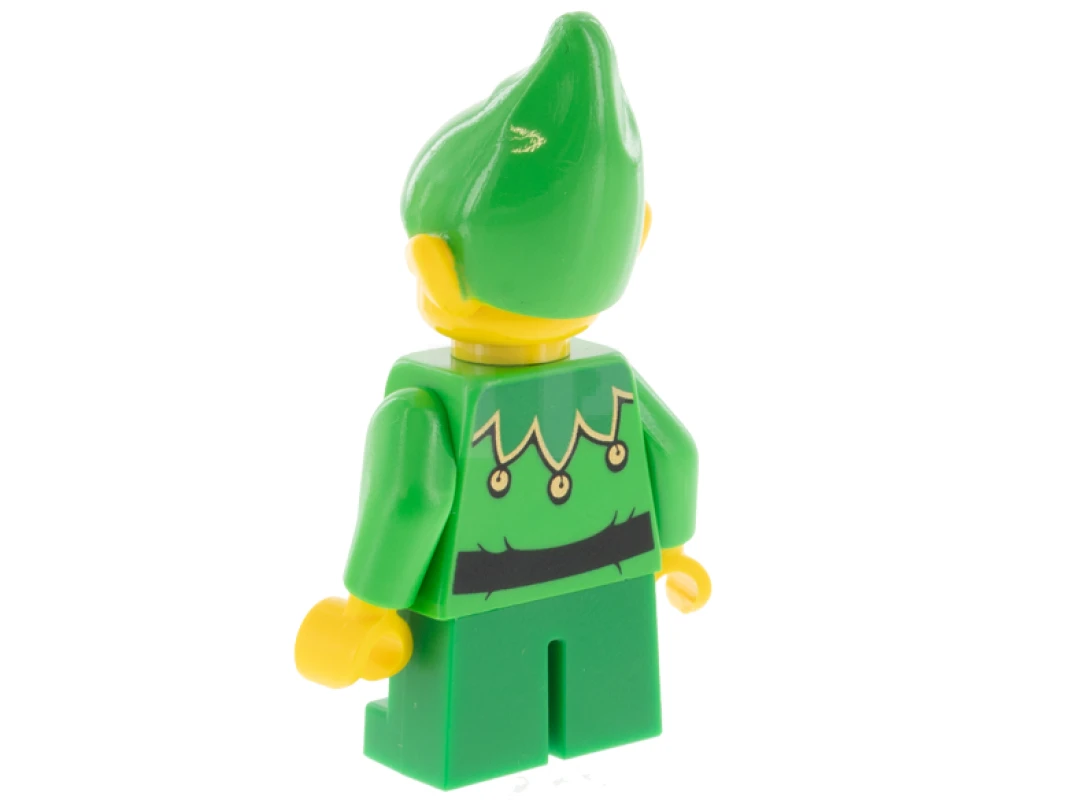 LEGO&reg; hol205 Elfo - Collare verde smerlato con campanelle e occhiali