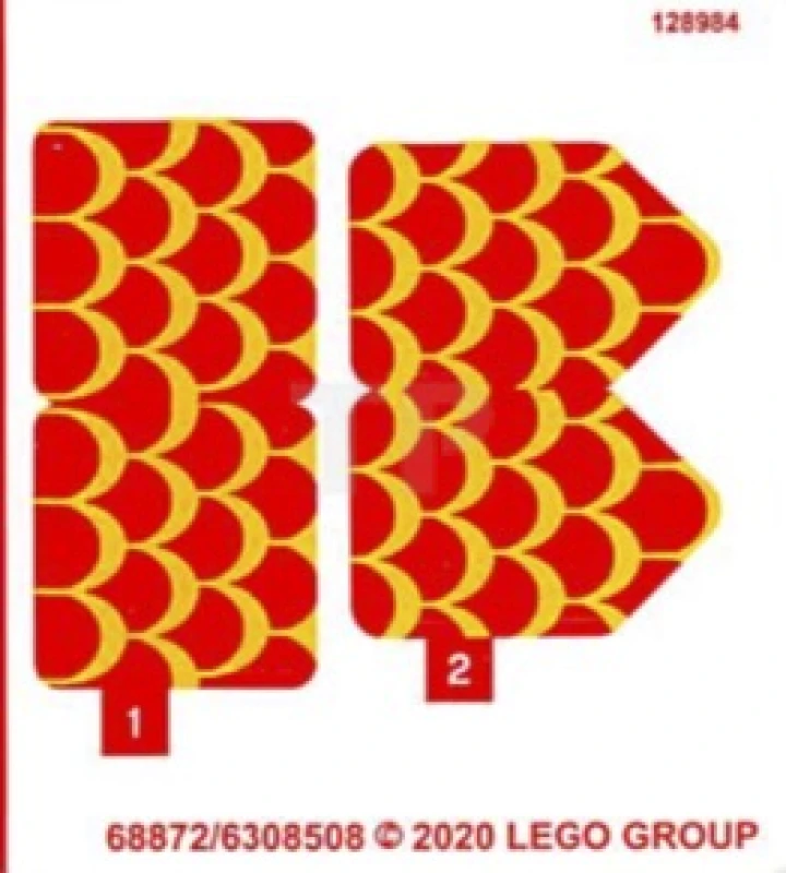 LEGO&reg; 6308508 - Sticker for Set 75550