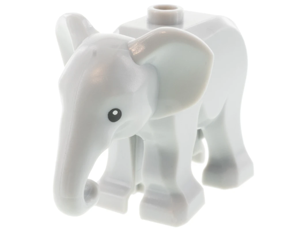 LEGO&reg; 6341543 - 79297pb01 - Elephant, Baby with Black Eyes and White Pupils