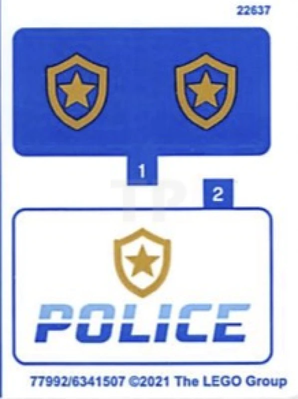 LEGO&reg;  - Sticker for Set 60308