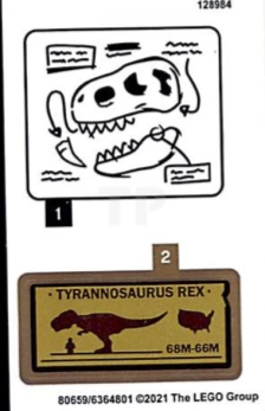 LEGO&reg; 6364801 - Sticker for Set 76940
