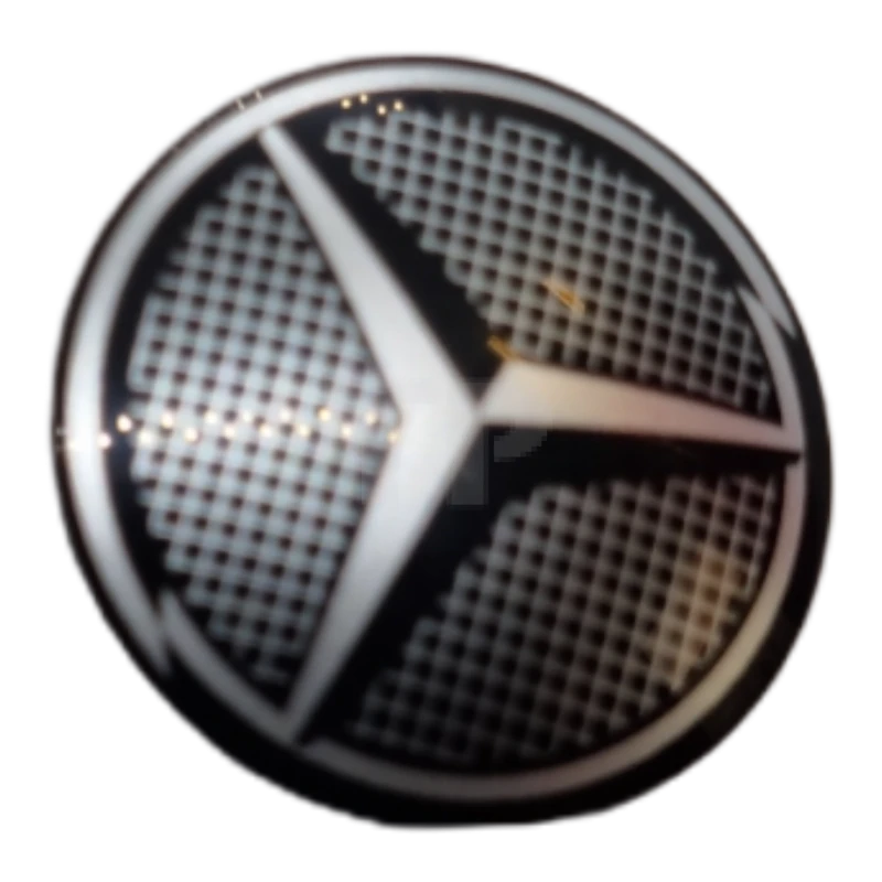 LEGO&reg; 6369390 - 75902pb19 - Minifigure, Shield Round with Rounded Front with Silver Grille and Mercedes-Benz Logo Pattern