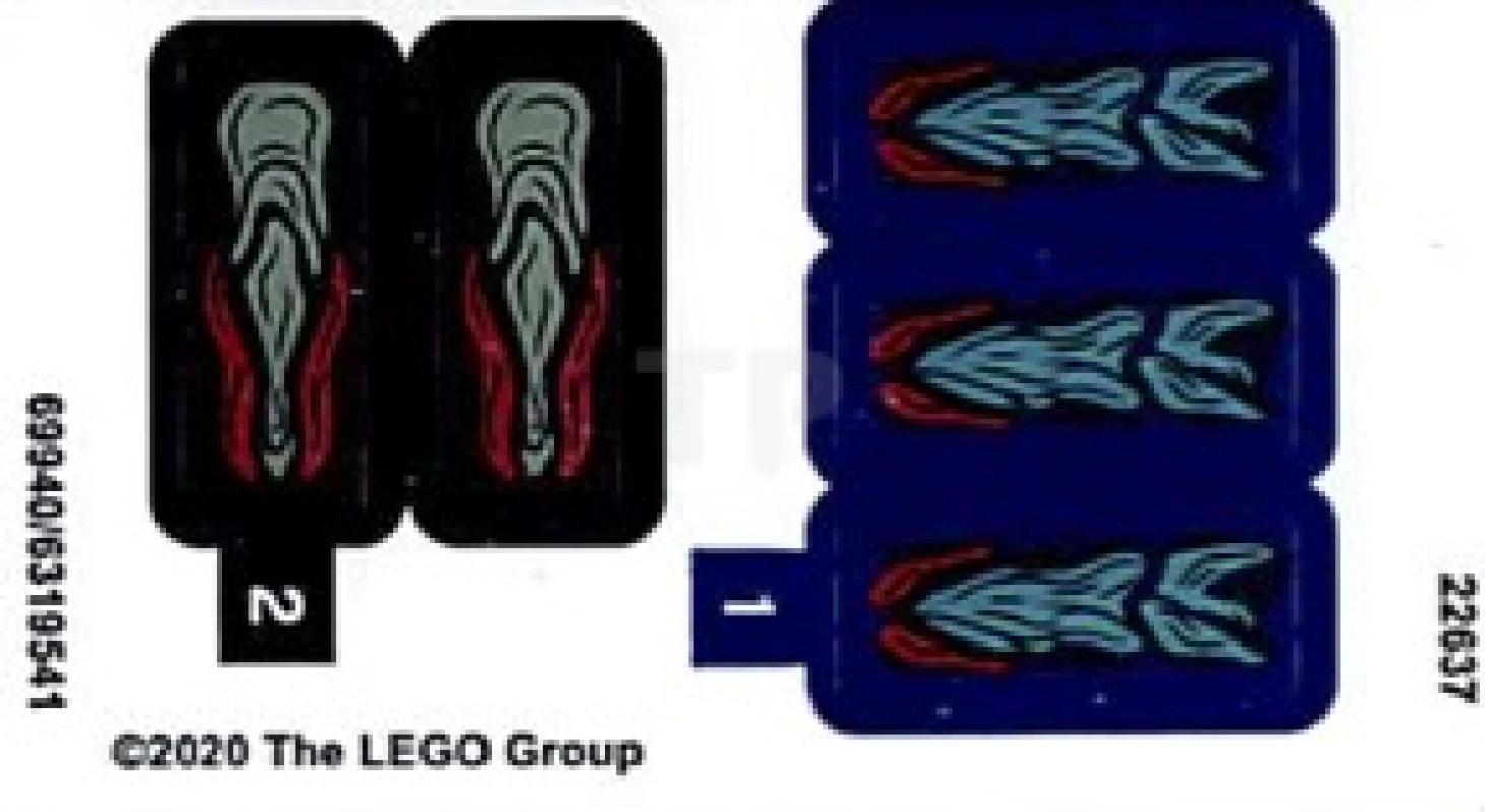 LEGO&reg; 6319541 - Sticker for Set 76145