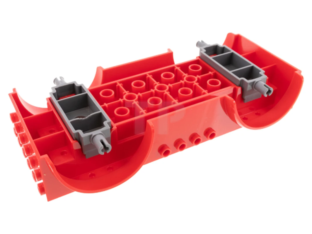 LEGO&reg; 6350371 - 68446c01 - Vehicle, Base 8 x 16 x 2 1/2 with Mudguards and 14 x 4 Recessed Center with 5 Holes