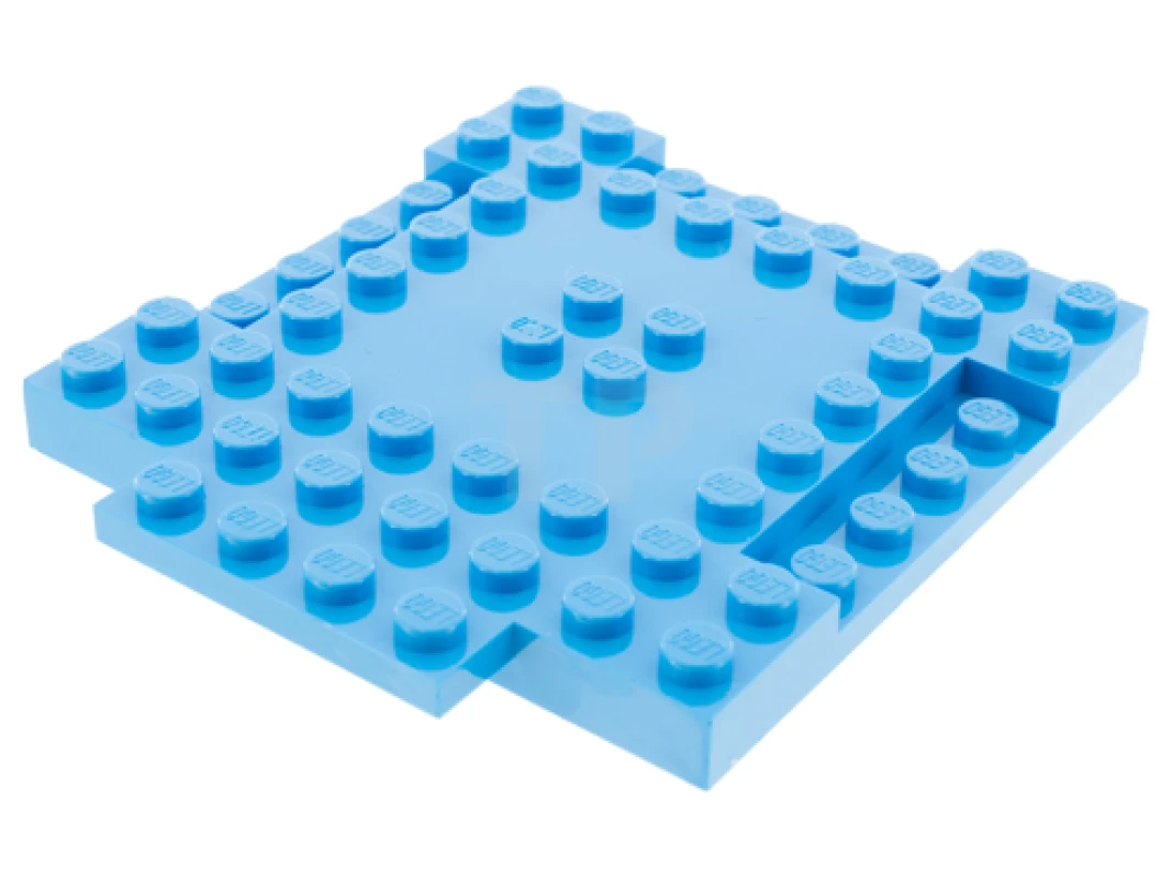 LEGO&reg; 6350628 - 15624 - Brick, Modified 8 x 8 with 1 x 4 Indentations and 1 x 4 Plate