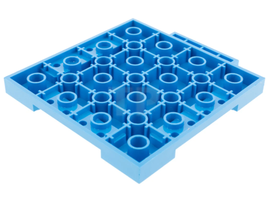 LEGO&reg; 6350628 - 15624 - Brick, Modified 8 x 8 with 1 x 4 Indentations and 1 x 4 Plate