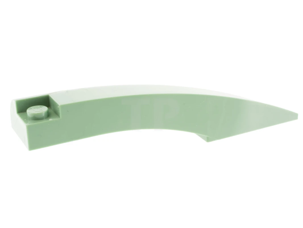 LEGO&reg; 6476020 - 77180 - Gebogener Dachstein 10 x 2 x 2 mit rundem Ende - links