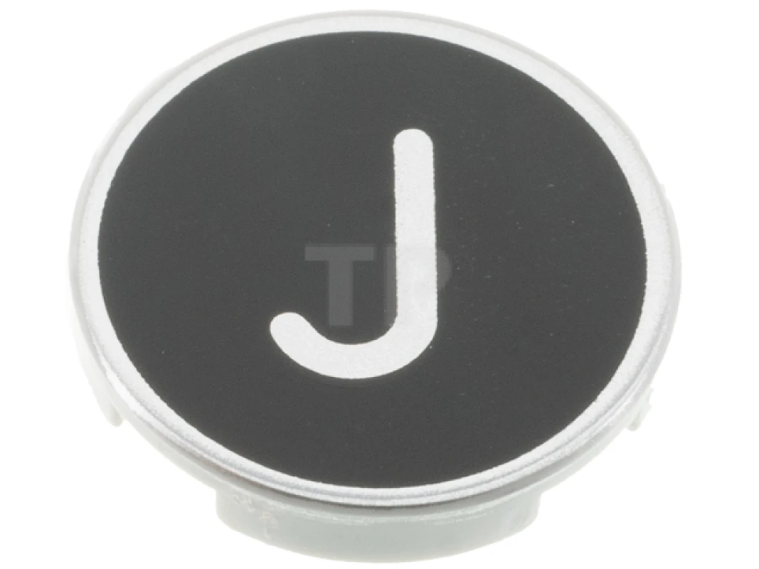 LEGO&reg; 6352992 - 14769pb431 - Tile 2 x 2 Round with Bottom O and Letter J Pattern