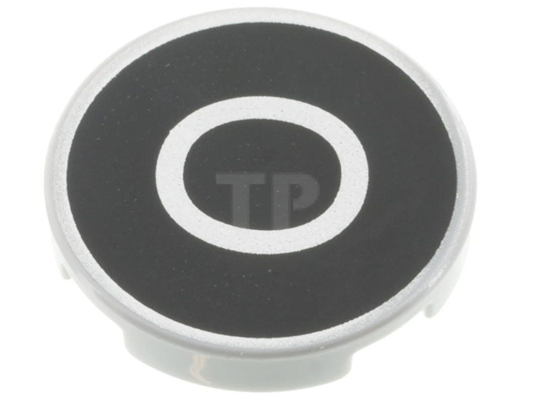 LEGO&reg; 6352984 - 14769pb436 - Tile 2 x 2 Round with Bottom O and Letter O Pattern