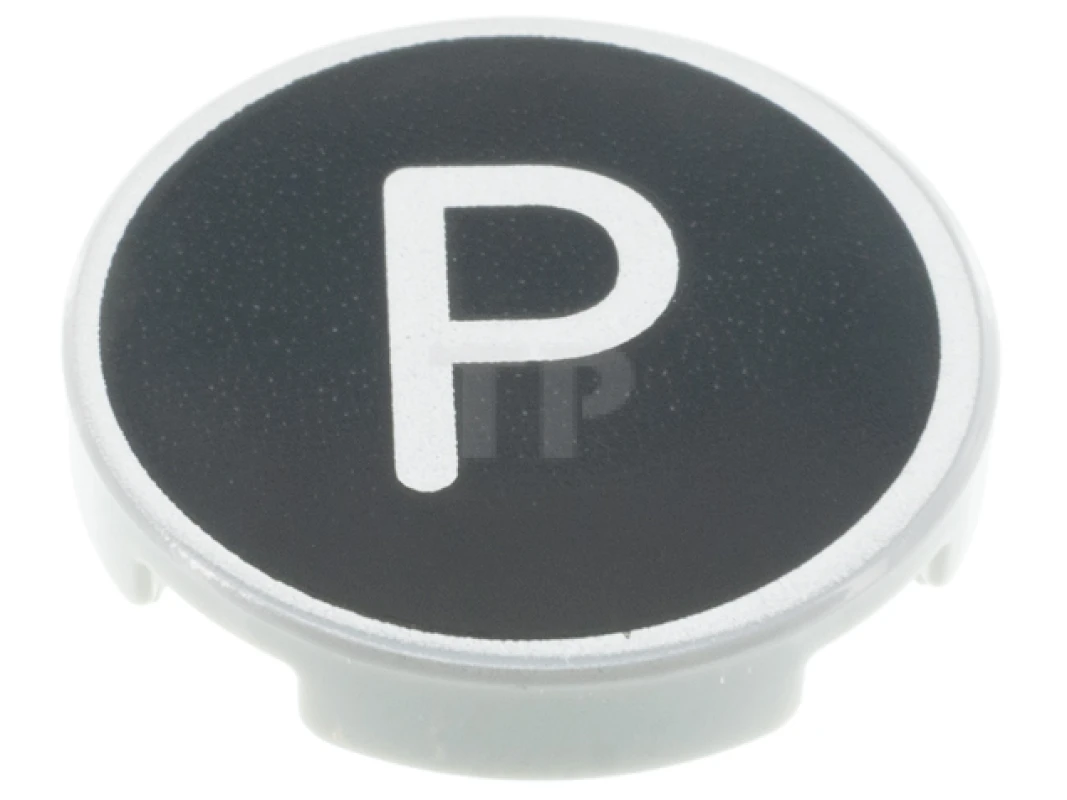 LEGO&reg; 6352985 - 14769pb437 - Tile 2 x 2 Round with Bottom O and Letter P Pattern