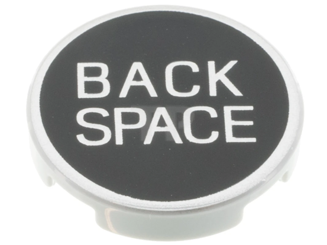 LEGO&reg; 6353006 - 14769pb450 - Piastrelle 2 x 2 rotonde con O inferiore e motivo 