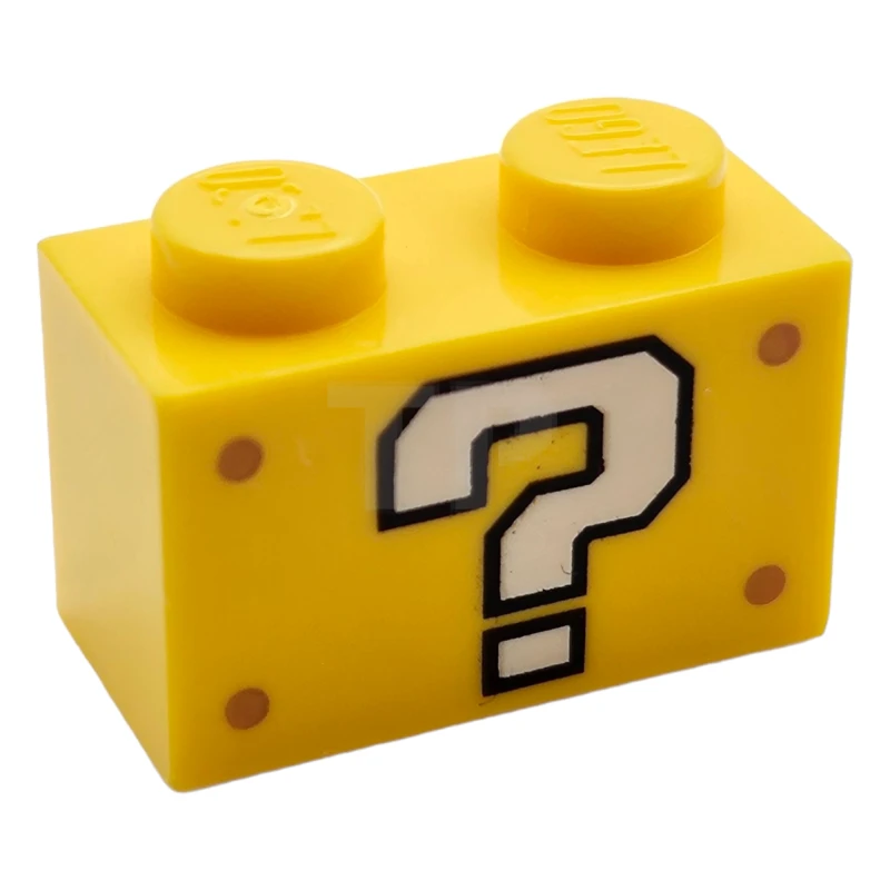 LEGO&reg; 6353866 - 3004pb246 - Stein 1 x 2 mit Fragezeichen-Muster