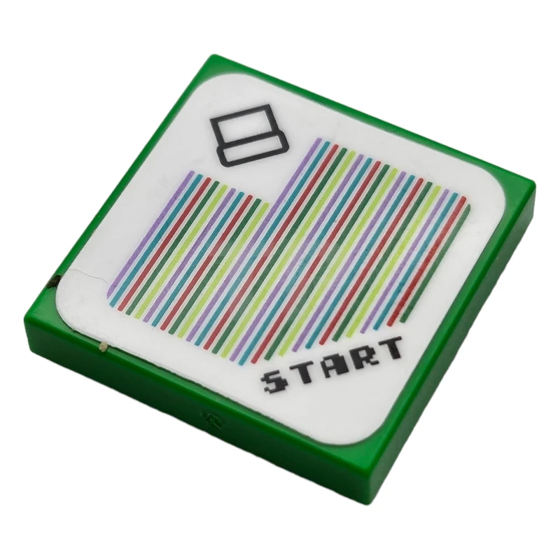 LEGO&reg; 6354351 - 3068pb1802 - Tile 2 x 2 with Super Mario Scanner Code - Set 71387