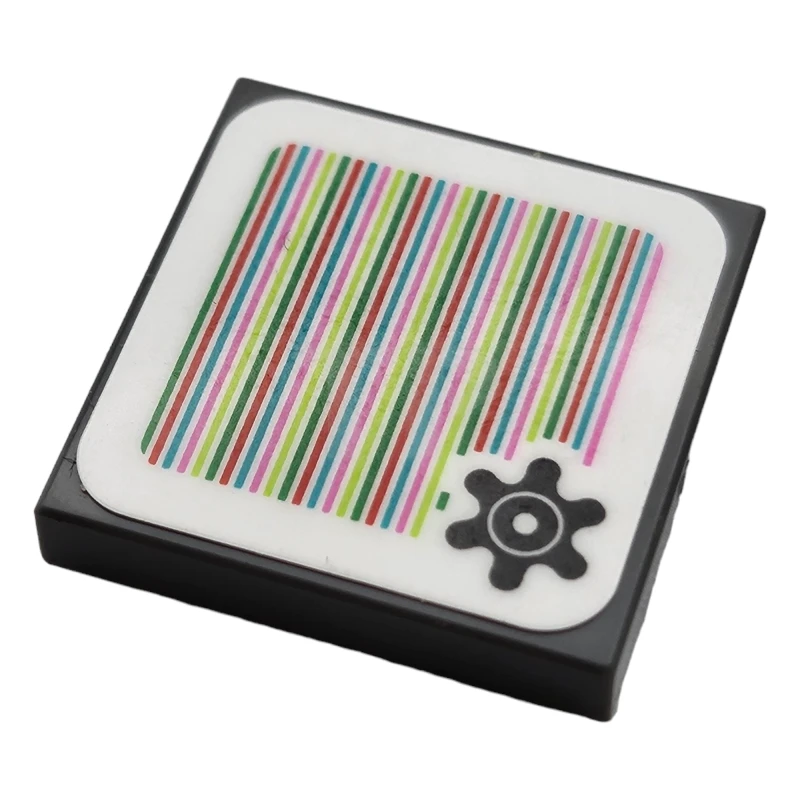 LEGO&reg; 6354332 - 3068pb1803 - Carreau 2 x 2 avec code scanner Super Mario - Set 71387