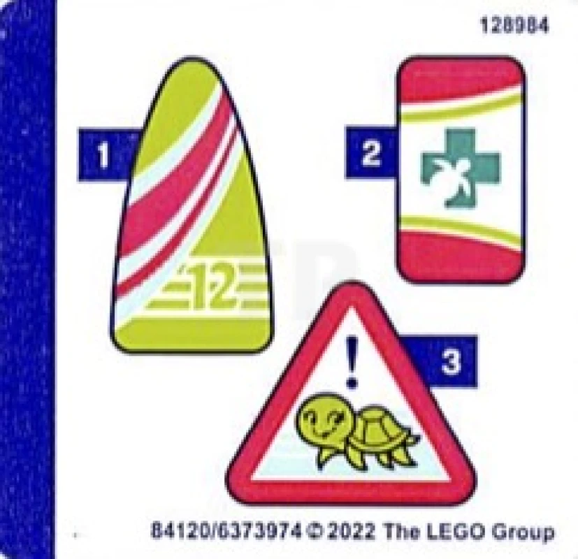 LEGO&reg; 6373974 - Aufkleber für Set 41697