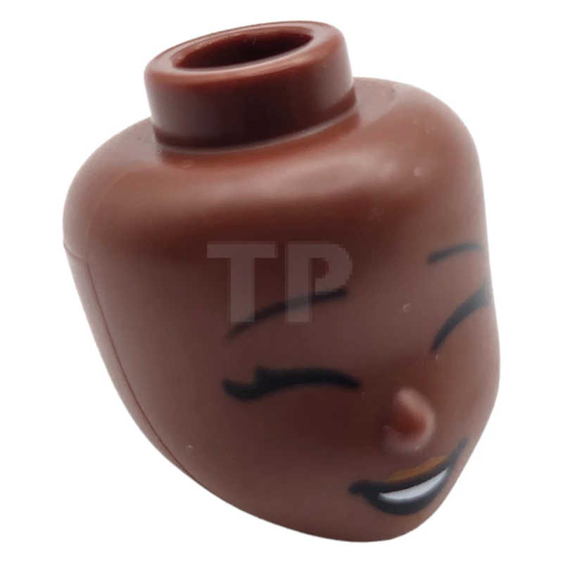 LEGO&reg; 6369109 - 81858 - Kopf Mini-Puppe mit offenem Mund-Muster