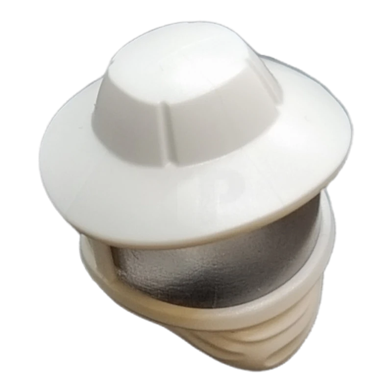 LEGO&reg; 6319534 - 69938c01 - Minifigure, Headgear Hat Beekeeper with Trans-Black Visor