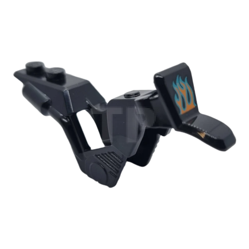 LEGO&reg; 6351358 - 75522pb02 - Chasis de moto, Dirt Bike con dibujo de llamas