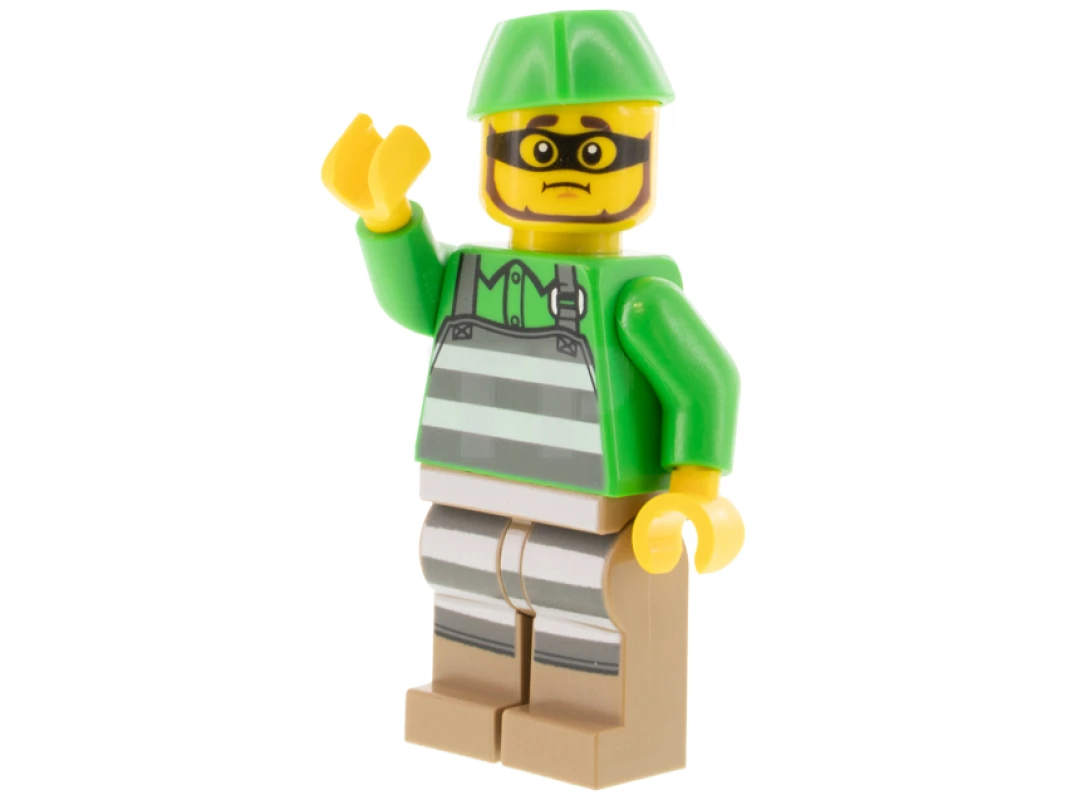 LEGO&reg; cty1382 Jail Prisoner Chef