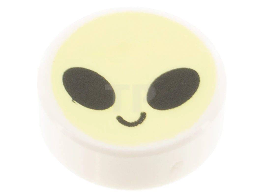 LEGO&reg;  - 98138pb270 - Fliese 1 x 1 Rund mit Gesichtsmuster (Emoji)