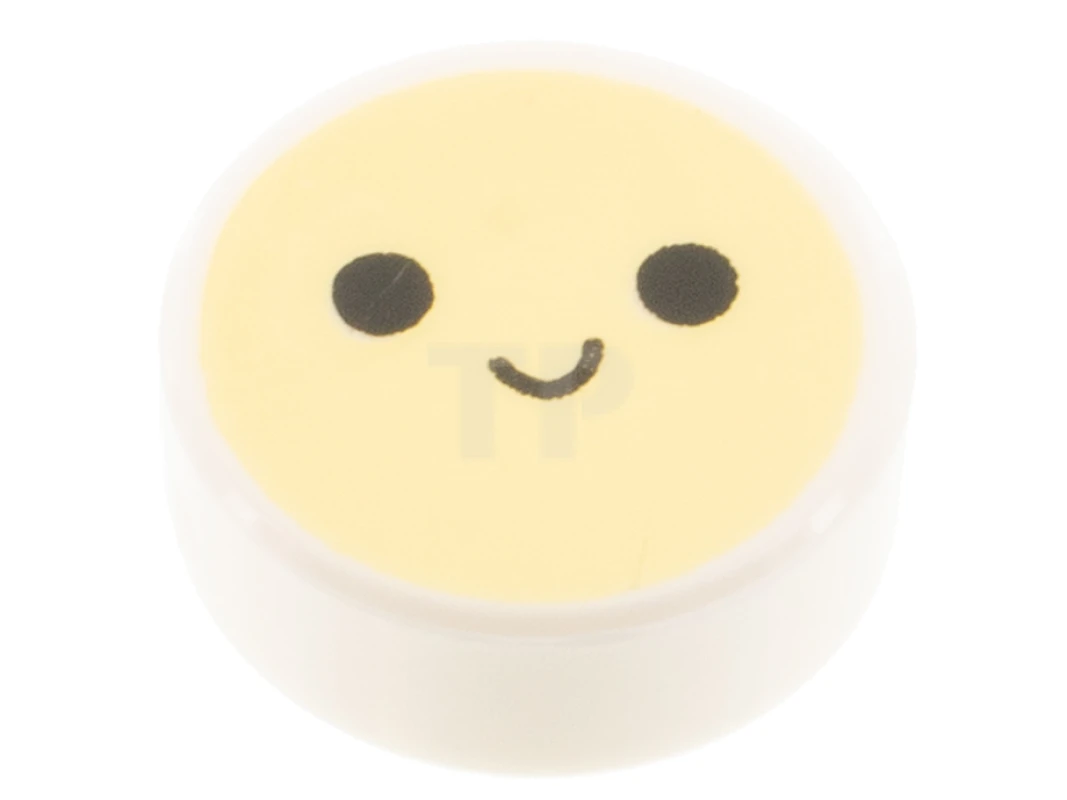 LEGO&reg;  - 98138pb279 - Fliese 1 x 1 Rund mit Gesichtsmuster (Emoji)
