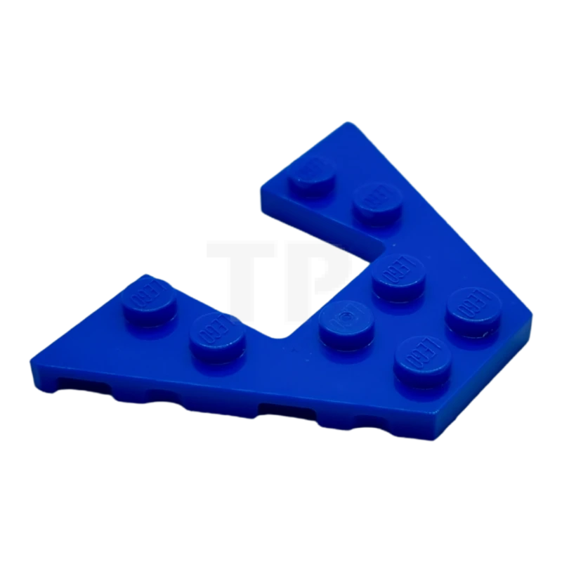 LEGO&reg; 6389825 - 47407 - Plate 4 x 6 Wedge with Cutout