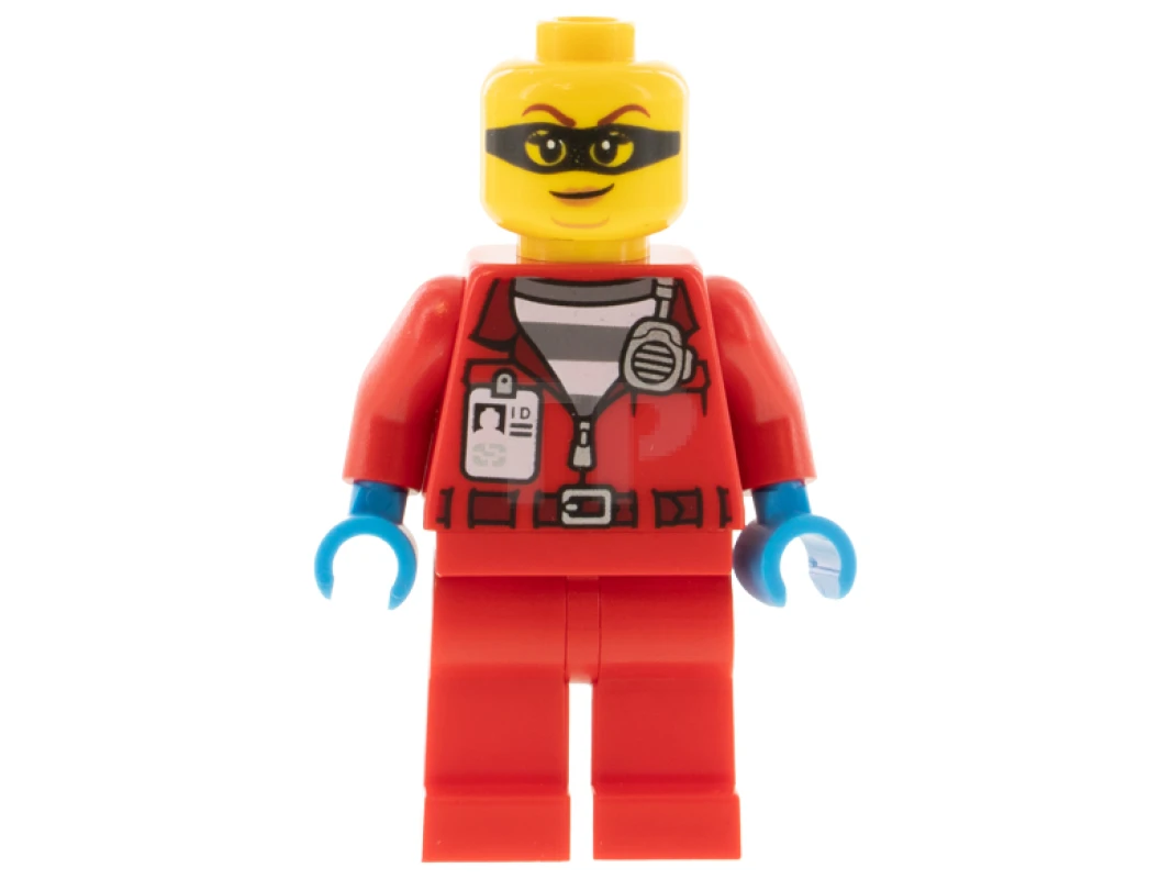 LEGO&reg; cty1378 Crook - Big Betty with Prison Shirt