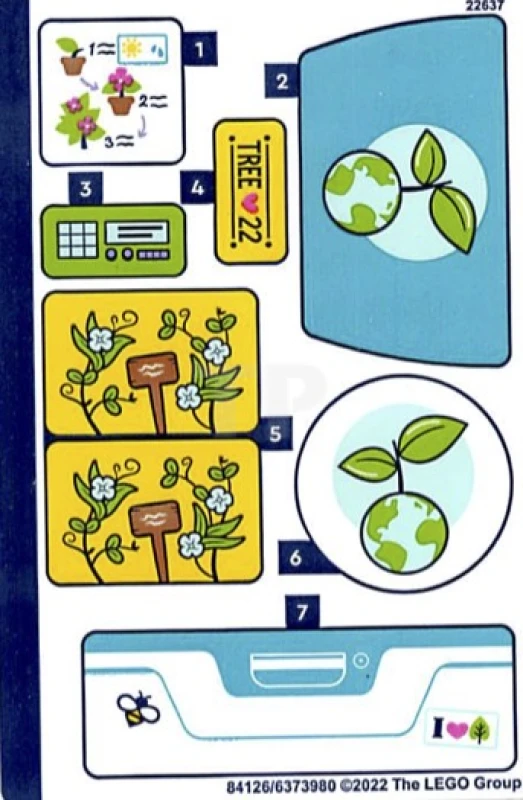 LEGO&reg; 6373980 - Sticker for Set 41707