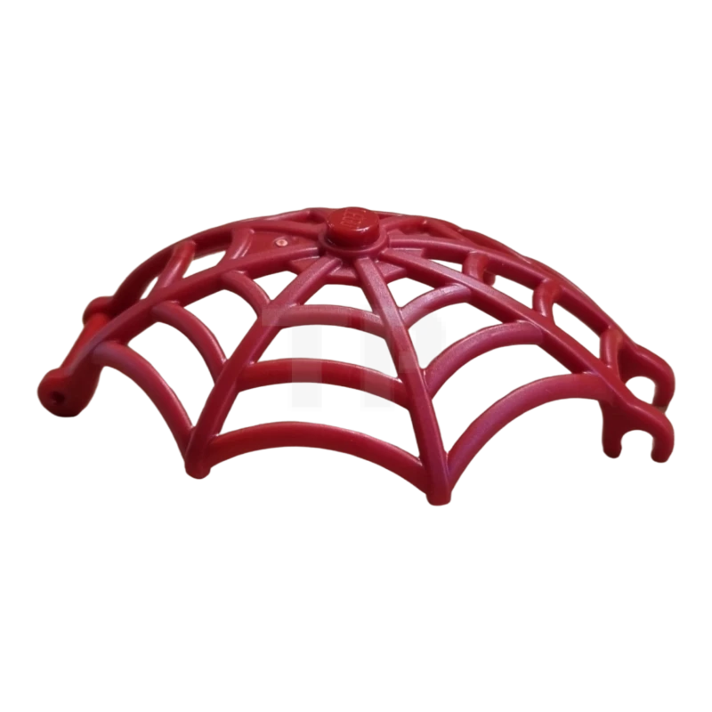 LEGO&reg; 6369938 - 80487 - Minifigure, Weapon Spider Web, Large Hemisphere Shape with Bar Handle and Clips