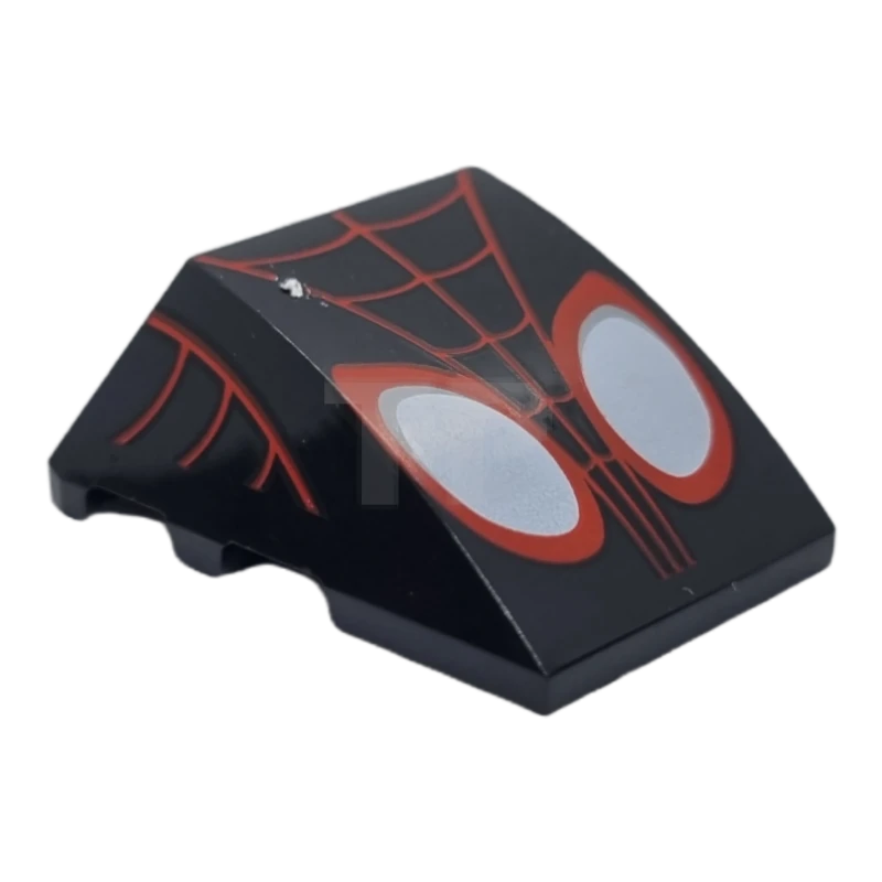 LEGO&reg; 6375496 - 64225pb051 - Cuneo 4 x 3 Triplo curvo con contorni a occhio