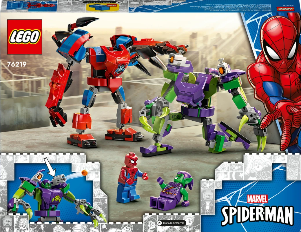 Hasbro Marvel Super Hero Squad: Le Figure Di Green Goblin E Spider-Man Pronte All'azione!