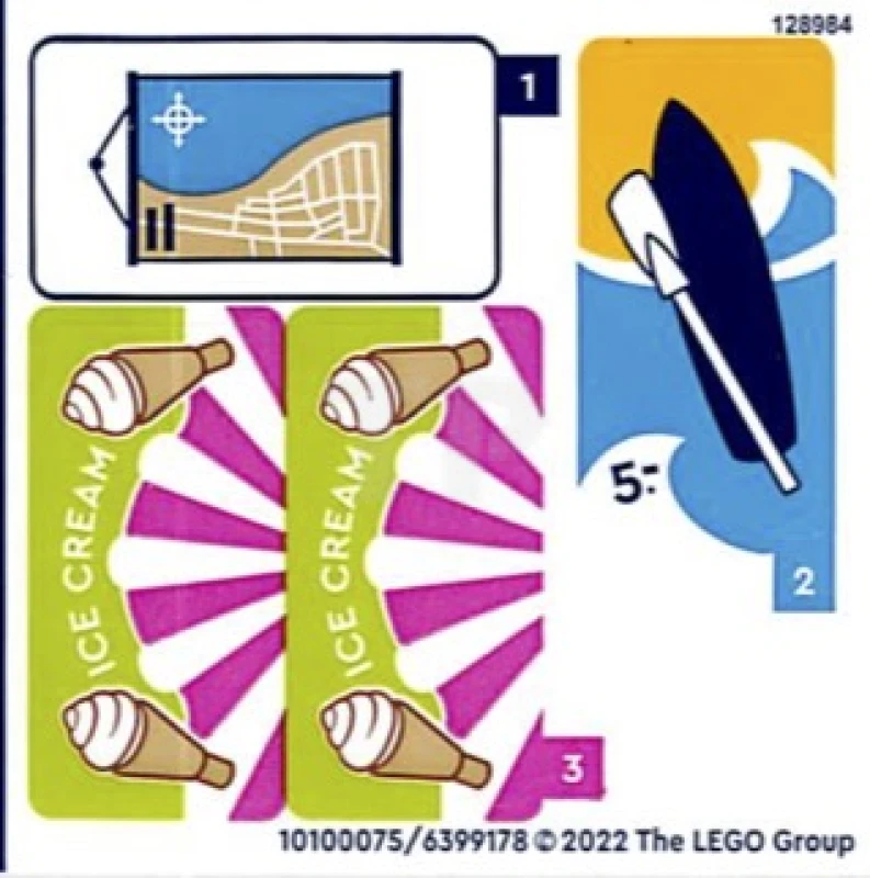LEGO&reg; 6399178 - Sticker for Set 60328
