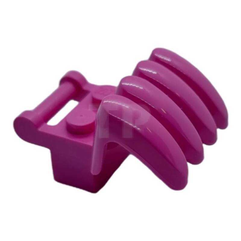 LEGO&reg; 6384732 - 80488 - Brick, Modified 1 x 2 with Bar Handle and 4 Legs / Claws on Opposite Sides