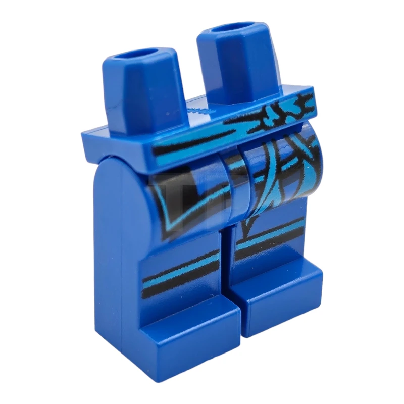 LEGO&reg; 6119697 - 970c00pb0391 - Legs Minifig with Sash and Knee Stripes Pattern