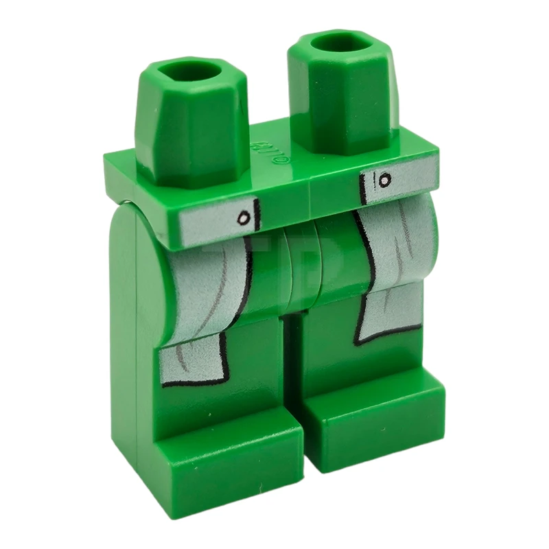 LEGO&reg; 6070329 - 970c00pb0322 - Beine Minifigur mit Laborkittel-Muster (Doc Ock)
