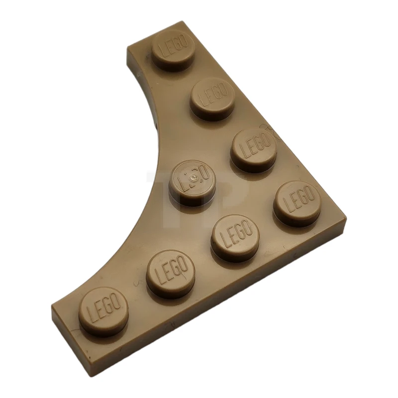 LEGO&reg; 6328338 - 35044 - Piastra 4 x 4 con ritaglio curvo