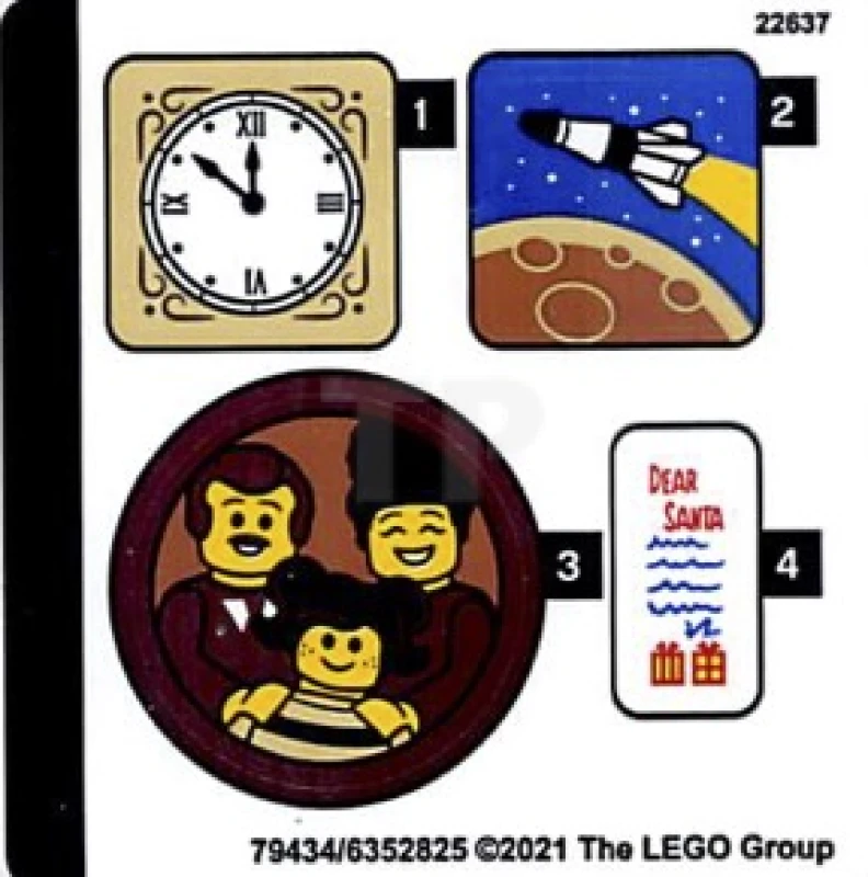LEGO&reg; 6352825 - Sticker for Set 10293