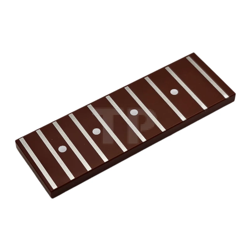 LEGO&reg; 6361971 - 69729pb014 - Tile 2 x 6 with Guitar Fretboard Pattern