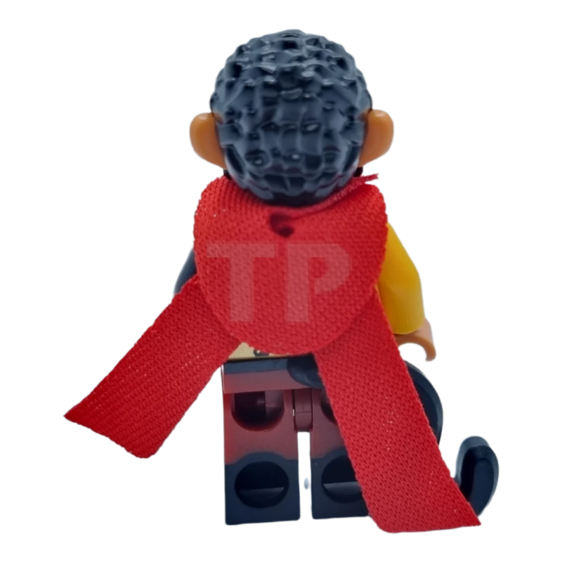 LEGO&reg; mk029 Evil Macaque - Gold and Dark Red Amor, Red Cape