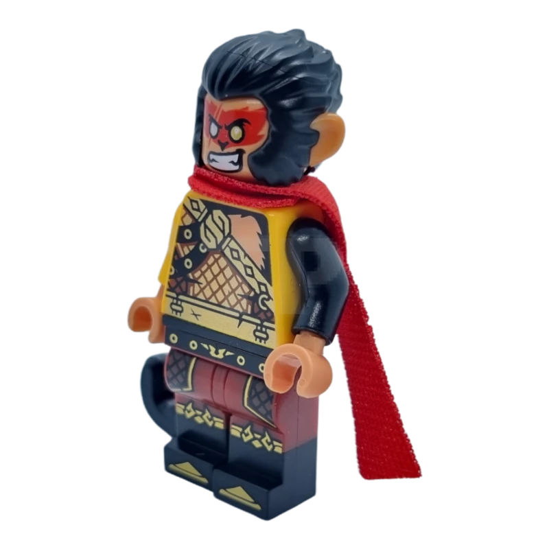 LEGO&reg; mk029 Evil Macaque - Gold and Dark Red Amor, Red Cape