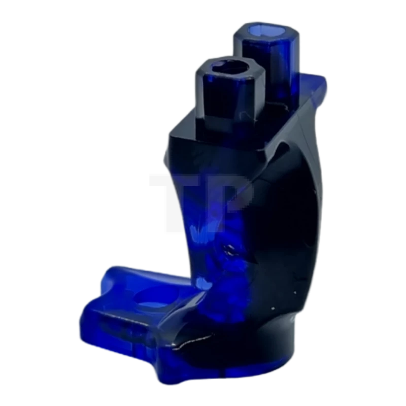 LEGO&reg; 6381706 - 19859pb08 - Lower Body, Ghost with Marbled Black Pattern