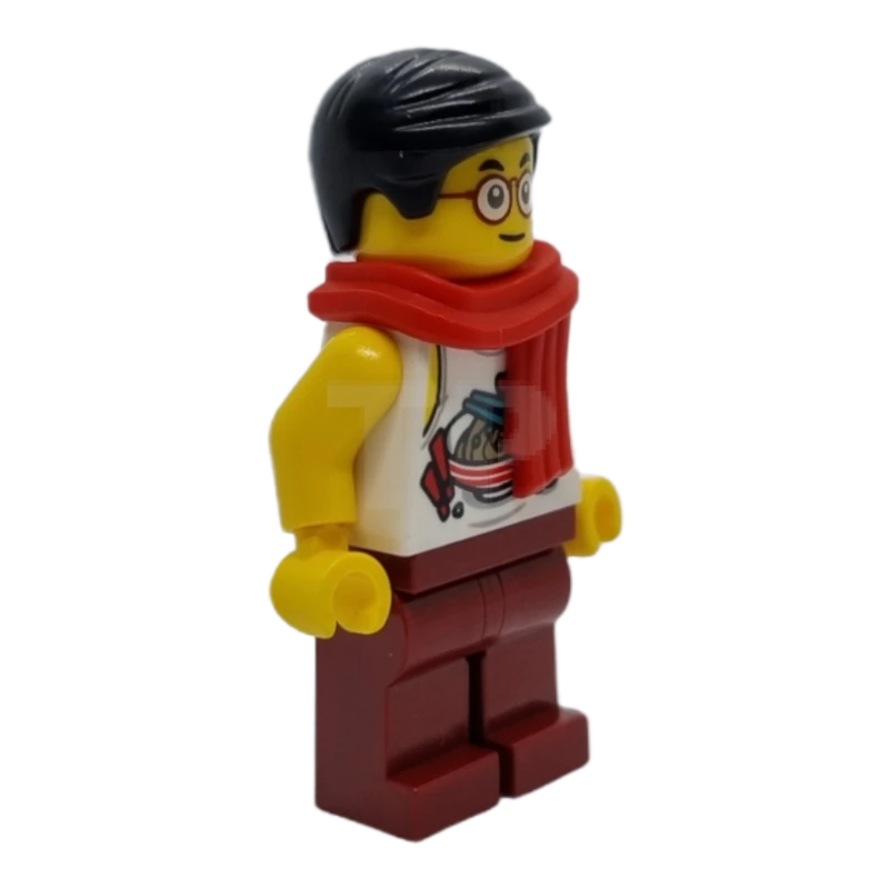 LEGO&reg; mk062 Mr. Tang - Dark Red Legs