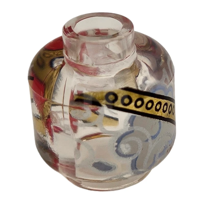 LEGO&reg; 6350923 - 28621pb0031 - Minifig Cabeza con Patrón Remembrall