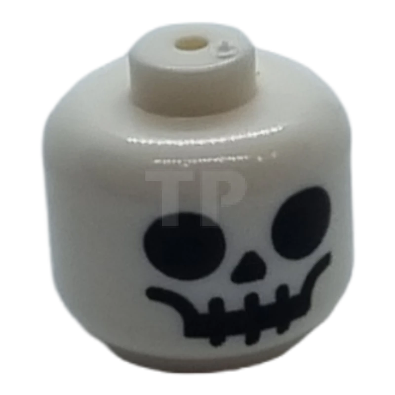 LEGO&reg; 6381994 - 33464pb07 - Minifigure, Baby / Toddler Head with Neck with Skull Standard Pattern