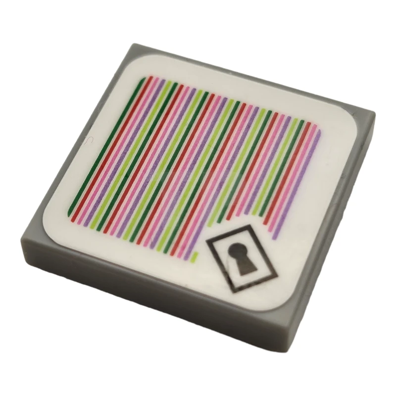 LEGO&reg; 6389830 - 3068pb1982 - Tile 2 x 2 with Super Mario Scanner Code - Set 71399