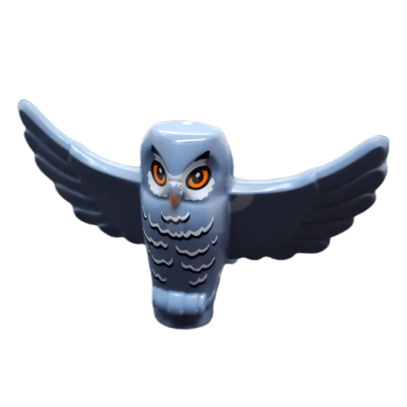 LEGO&reg; 6381997 - 67632pb02 - Owl, Spread Wings with Feathers Pattern