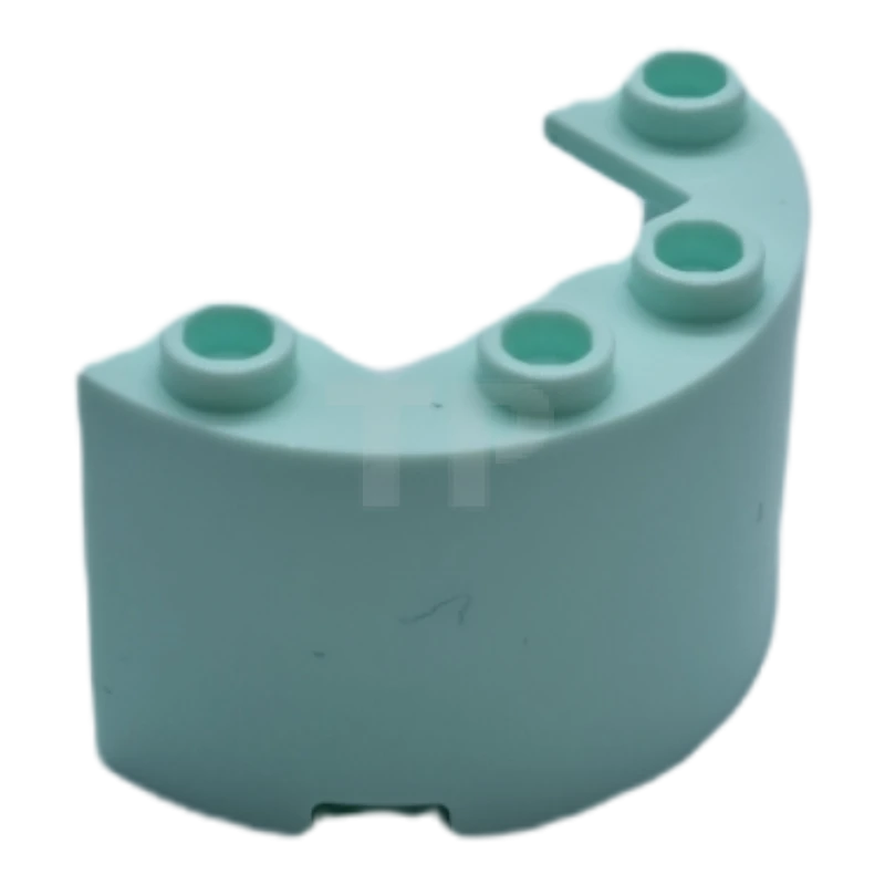 LEGO&reg; 6380627 - 24593 - Cylinder Half 2 x 4 x 2 with 1 x 2 Cutout