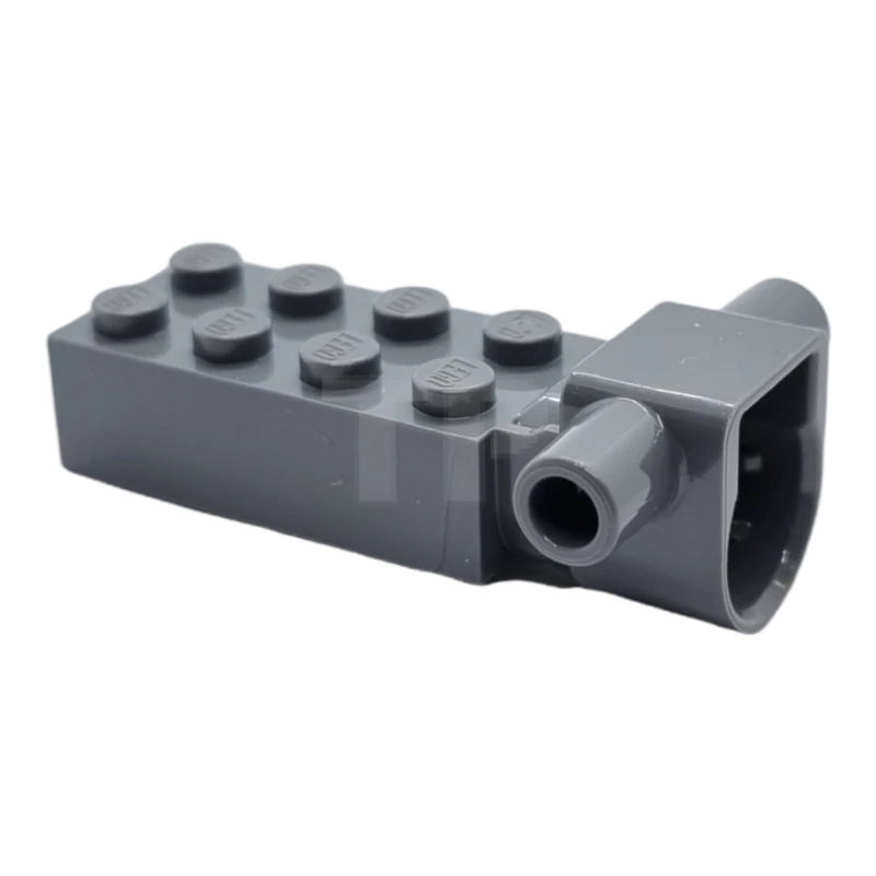 LEGO&reg; 6368021 - 71100 - Brick, Modified 2 x 4 with Rip Cord Track and Pin Socket (Ninjago Spinjitzu Top)